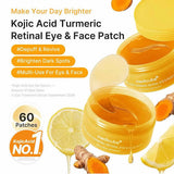 Medicube Kojic Acid Turmeric Retinal Eye Patch 60