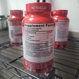 Nature's Truth organic apple cider vinegar 120 gummies exp.08/24