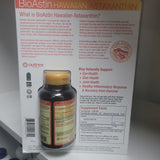 BioAstin Hawaiian Astaxantihin 12mg 120 sofgels exp. 12/25