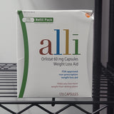 Alli Orlistat 6pmg Capsules weight loss aid 170caps exp03/24