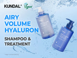 Kundal Airy Volume Hyaluron Treatment 500ml #Blossom Breeze