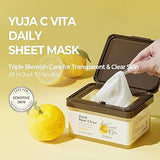 Skinfood Yuja C Vita Daily Mask (30ea)