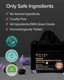 <RED> Mary & May Premium Idebenone Blackberry Complex Essence Mask 20