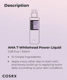 COSRX AHA 7 Whitehead Power Liquid 100ml / 3.38 fl. oz.