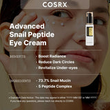 Cosrx Snail Peptide Eye Cream 25ml / 0.84 fl. oz.