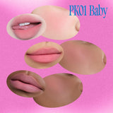 Fwee Keyring Set Lip & Cheek Blurry Pudding Pot PK01 BABY