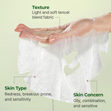 Torriden BALANCEFUL Cica Facial Masks 10 sheets