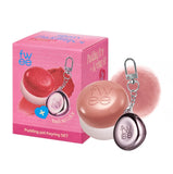 Fwee Keyring Set Lip & Cheek Blurry Pudding Pot ND03 Without