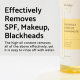 (Viral) Iunik Calendula & Jojoba Oil-Infused Vegan Cleansing Oil 200ml / 6.7 fl. oz.