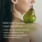 Arencia Fresh Cloud Sea Salt Body &Scalp Scrub French Mint & Lily 260ml / 9.17 oz.