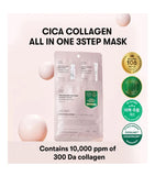 VT Cosmetic Cica collagen All in One 3 step mask