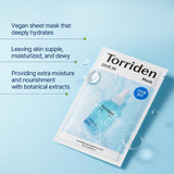 Torriden DIVE IN Hyaluronic Acid Facial Mask 10 sheets8