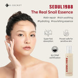 K-SECRET SEOUL 1988 Essence : Snail Mucin 97% + Rice 100ml / 3.38 fl. oz.
