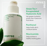 innisfree Green Tea Hyaluronic Acid Refillable Serum 80ml / 2.7 fl. oz.