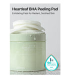 (RENEWED) Celimax Ji.Woo.Gae Heartleaf BHA Peeling Pad 120ml / 4.22 fl. oz. / 60 Pads