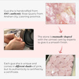 Plantifique Gua Sha Rose Quartz Stone