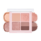 Peripera Ink Pocket Shadow Palette 08 Strawberry In Mute