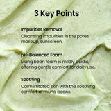 Beplain Mung Bean pH-Balanced Cleansing Foam 5.4fl.oz / 160ml