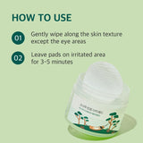 Round lab Pine Tree Soothing Cica Pad 50 Sheets