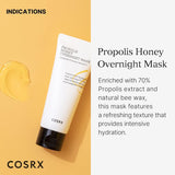 COSRX Full Fit Propolis Honey Overnight Mask 60ml / 2.03 fl. oz.