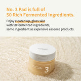 numbuzin No.3 Radiance Glowing Jumbo Essence Pad 70 pads / 5.07 Fl Oz