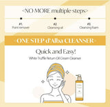 d'alba Piedmont Italian White Truffle Return Oil Cream Cleanser 5.07 fl. oz