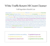 d'alba Piedmont Italian White Truffle Return Oil Cream Cleanser 5.07 fl. oz