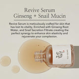 <RED> Beauty of Joseon Revive Snail Mucin Ginseng Serum 30ml / 1 fl. oz.