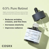 <RED> COSRX Retinol 0.5 Oil 20ml / 0.67 fl. oz.