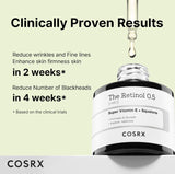 <RED> COSRX Retinol 0.5 Oil 20ml / 0.67 fl. oz.