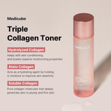 <RED> ( RENEWED) Medicube Triple Collagen Toner 140ml / 4.73 fl. oz.