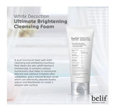 belif The White Decoction Ultimate Brightening Cleansing Foam 100ml / 3.37 fl. oz