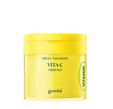 <RED> (RENEWED) Goodal Green Tangerine Vita C Toner 70 Pad