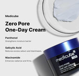 <RED> Medicube Zero Pore One-Day Cream 1.7 fl.oz / 50ml