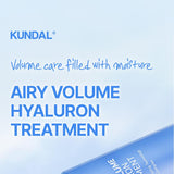 Kundal Airy Volume Hyaluron Treatment 500ml #Blossom Breeze