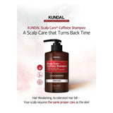 Kundal Natural Caffeine Hair Care+ Shampoo 500ml