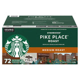 Starbucks Pike Place Medium Roast K-Cup, 72-count Exp.08/23