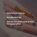 Peripera Sugar Twinkle Liquid Glitter 01 Glitter Wave