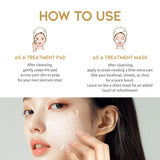 OOTD Glass Skin Rice Water Toner Pad 70 Pads / 4.05 oz. / 120ml