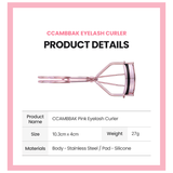 Ccambbak Pink Eyelash Curler