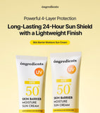 Ongredients Skin Barrier Moisture Sunscreen SPF50+ 50ml