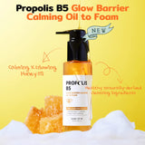 SOME BY MI Propolis B5 Glow Barrier Oil to Foam Cleanser 120ml