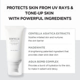 <RED> Skin1004 Madagascar Centella Tone Brightening Tone-Up Sunscreen 50ml / 1.69 fl. oz.