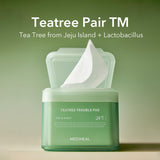 <RED> Mediheal Teatree Trouble Facial Toner Pads with Tea Tree & Lactobacillus 100