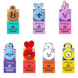 The Creme Shop BT21 Macaron Lip Balm Moisturizing Vitamin E + Shea Butter Blue Green