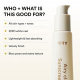 Abib Airy Clear Sunscreen Gel Smoothing Tube 30ml