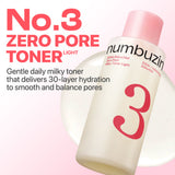Numbuzin Bifida Bakuchiol 50 Zero Pore Milky Toner Light 200ml