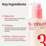 Numbuzin Bifida Bakuchiol Zero Pore Cleansing Oil 200ml