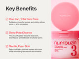 Numbuzin Bifida Bakuchiol Exfoliating Toner Pads 70
