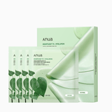Anua Heartleaf 77 + Hyaluron Soothing Collagen Mask 4pk